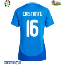 Italia Bryan Cristante #16 Hjemmedrakt Dame EM 2024 Kortermet